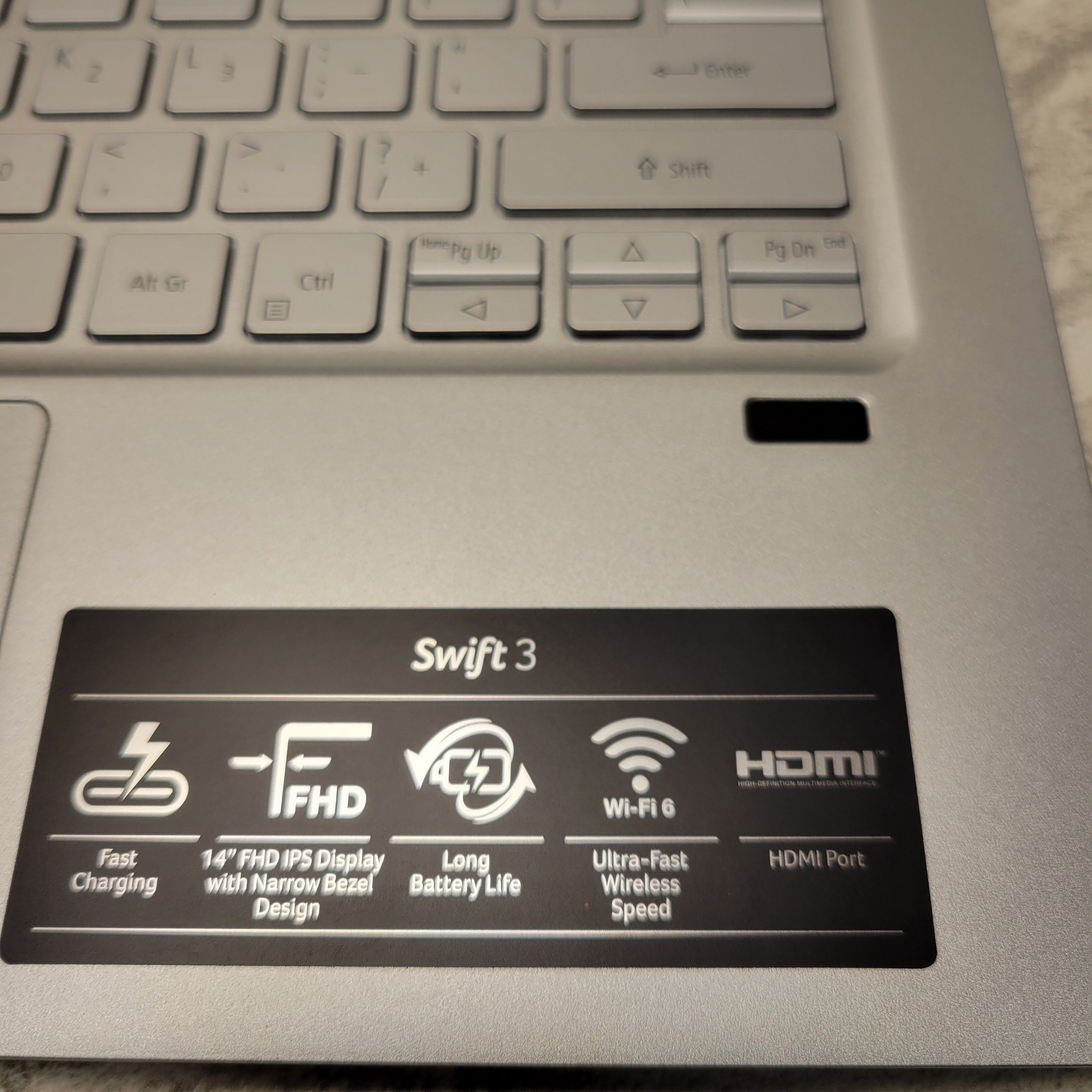 Acer Swift 3 - 14" Laptop AMD Ryzen 7 4700U 8GB Ram 512GB SSD Win 10 Home (7868915384558)
